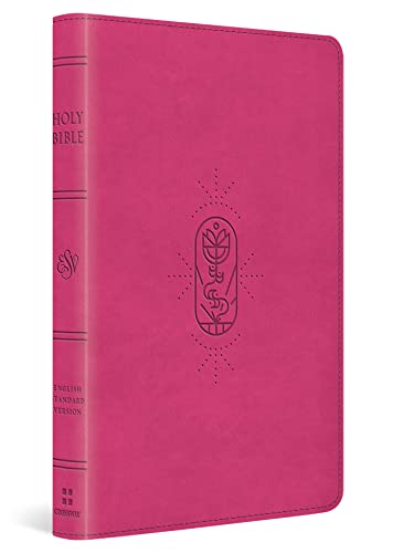ESV Kid's Bible, Thinline, Red Letter (Trutone, Berry, the True Vine Design) - Imitation Leather