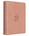 ESV Women's Study Bible (Trutone, Blush Rose, Floral Bloom Design) - Imitation Leather