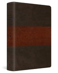 ESV Men's Study Bible (Trutone, Forest/Tan, Trail Design) - Imitation Leather