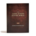 CSB Tony Evans Study Bible, Hardcover: Study Notes and Commentary, Articles, Videos, Easy-To-Read Font - Hardcover