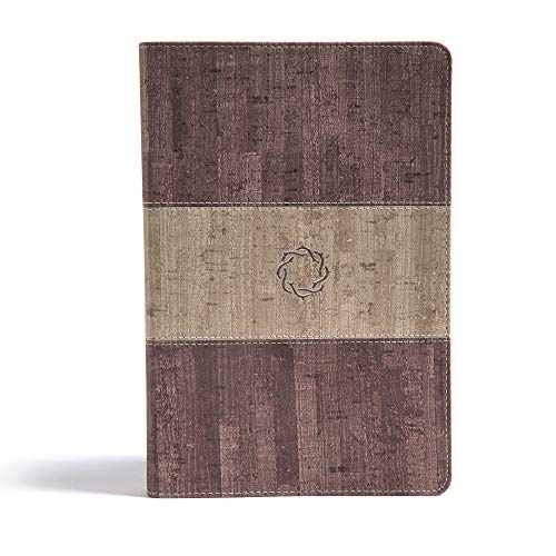 CSB Essential Teen Study Bible, Weathered Gray Cork Leathertouch - Imitation Leather