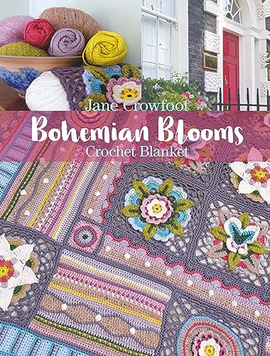 Bohemian Blooms Crochet Blanket - Paperback