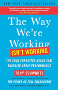 The Way We're Working Isn't Working: The Four Forgotten Needs That Energize Great Performance - Paperback