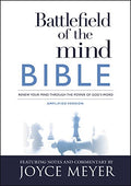 Battlefield of the Mind Bible: Renew Your Mind Through the Power of God's Word - Hardcover