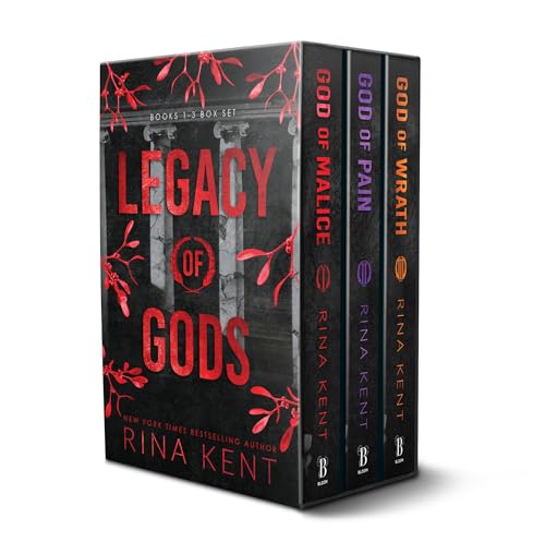 Legacy of Gods Series Boxed Set, Books 1-3: God of Malice, God of Pain, and God of Wrath - Paperback