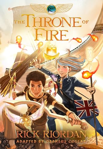 Kane Chronicles, The, Book Two: Throne of Fire: The Graphic Novel, The-The Kane Chronicles, Book Two - Paperback