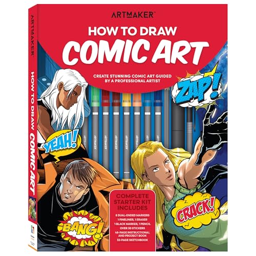 Art Maker How to Draw Comic Art Kit - Other