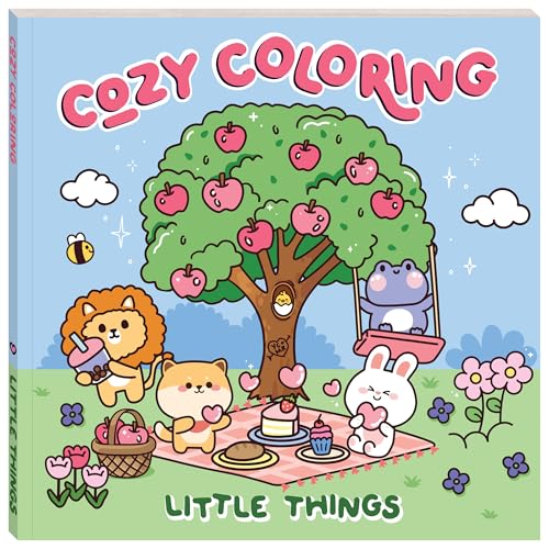 Art Maker Cozy Coloring Little Things - Paperback