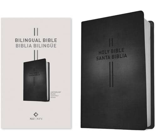 Bilingual Bible / Biblia Bilingue NLT/Ntv - Imitation Leather