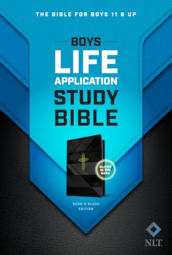 Boys Life Application Study Bible NLT, Tutone - Imitation Leather