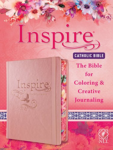 Inspire Catholic Bible NLT: The Bible for Coloring & Creative Journaling - Imitation Leather
