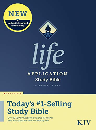 KJV Life Application Study Bible, Third Edition (Hardcover, Red Letter) - Hardcover