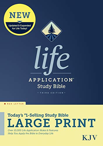 KJV Life Application Study Bible, Third Edition, Large Print (Hardcover, Red Letter) - Hardcover