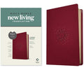 NLT Large Print Thinline Reference Bible, Filament Enabled Edition (Red Letter, Leatherlike, Berry) - Imitation Leather