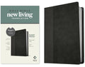 NLT Personal Size Giant Print Bible, Filament Enabled Edition (Red Letter, Leatherlike, Black/Onyx) - Imitation Leather