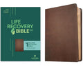 NLT Life Recovery Bible, Second Edition (Leatherlike, Rustic Brown) - Imitation Leather