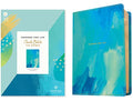 NLT Courage for Life Study Bible for Women, Filament Enabled (Leatherlike, Brushed Aqua Blue) - Imitation Leather