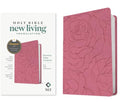 NLT Premium Value Compact Bible, Filament Enabled (Leatherlike, Pink Rose) - Imitation Leather