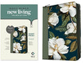 NLT Compact Giant Print Zipper Bible, Filament Enabled (Leatherlike, Magnolia Sage Green, Red Letter) - Imitation Leather