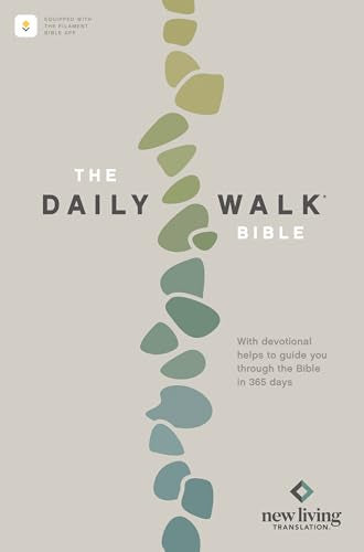 The Daily Walk Bible Nlt, Filament Enabled (Softcover) - Paperback
