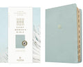 NLT Every Woman's Bible, Filament Enabled (Leatherlike, Sky Blue, Indexed, Red Letter) - Imitation Leather