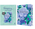 Biblia Inspira Ntv, Letra Grande Con Filament (Sentipiel, Ramo Azul) - Imitation Leather