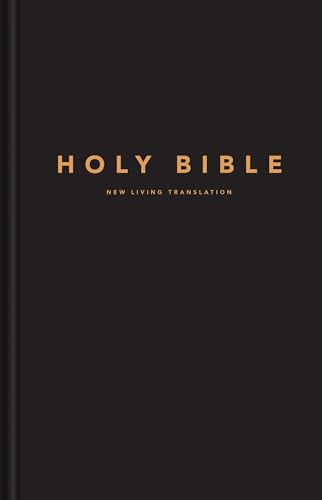 NLT Large Print Pew Bible (Hardcover, Black) - Hardcover