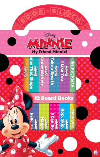 Disney Minnie: My Friend Minnie! 12 Board Books - Board Books