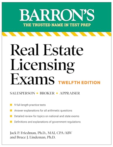 Real Estate Licensing Exams, Twelfth Edition - Paperback