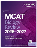 MCAT Biology Review 2026-2027: Online + Book - Paperback