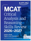 MCAT Critical Analysis and Reasoning Skills Review 2026-2027: Online + Book - Paperback