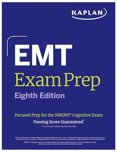 EMT Exam Prep, Eighth Edition: Focused Prep for the Nremt Cognitive Exam + One Full Length Practice Test (2026) - Paperback