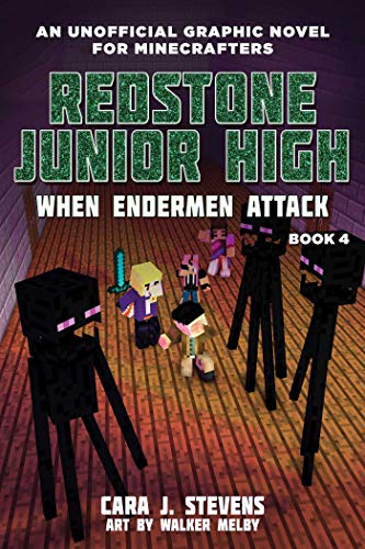When Endermen Attack: Redstone Junior High #4 - Paperback