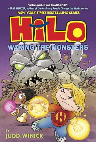 Hilo Book 4: Waking the Monsters: (A Graphic Novel) - Hardcover