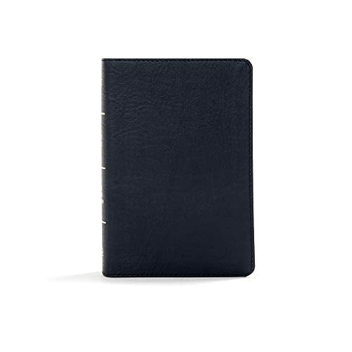 KJV Large Print Compact Reference Bible, Black Leathertouch - Imitation Leather