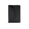 KJV Large Print Compact Reference Bible, Charcoal Leathertouch - Imitation Leather