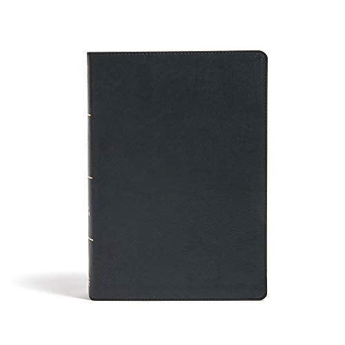 KJV Super Giant Print Reference Bible, Black Leathertouch - Imitation Leather