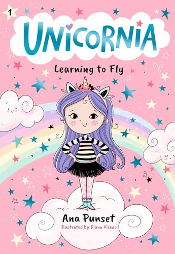 Unicornia: Learning to Fly: (A Magical Chapter Book for Kids Ages 5-7 about Friendship, Courage, and Learning Something New) - Hardcover