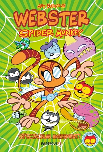 Webster the Spider Monkey: Spectacular Amazement - Paperback