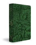 KJV Majestic Illuminated Bible (Emerald Leatherluxe) - Leather