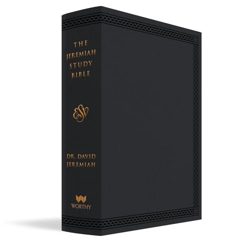 The Jeremiah Study Bible, Esv, Black Leatherluxe: What It Says. What It Means. What It Means for You. - Leather