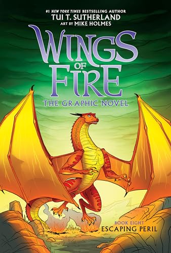 Escaping Peril: A Graphic Novel (Wings of Fire Graphic Novel #8): Volume 8 - Hardcover