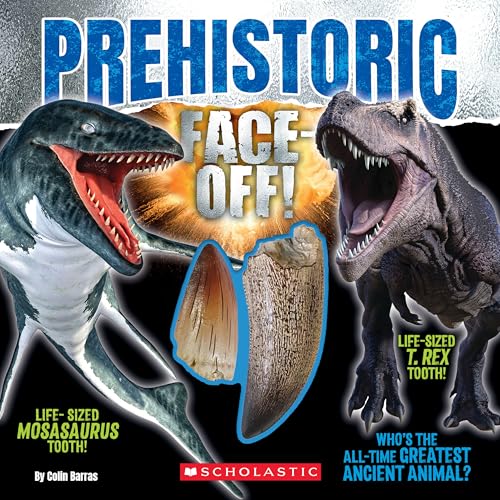 Prehistoric Face-Off! (Face-Off Book with Replica Teeth) - Hardcover