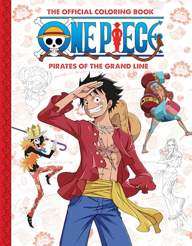 One Piece: Official Crew Coloring Collection: Pirates of the Grand Line - Paperback
