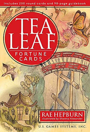 Tea Leaf Fortune Cards: 200 Round Divination Cards, 98-Page Illustrated Guidebook for Reading Tea Leaves (Tasseomancy), Ancient Fortunetelling Method - Other