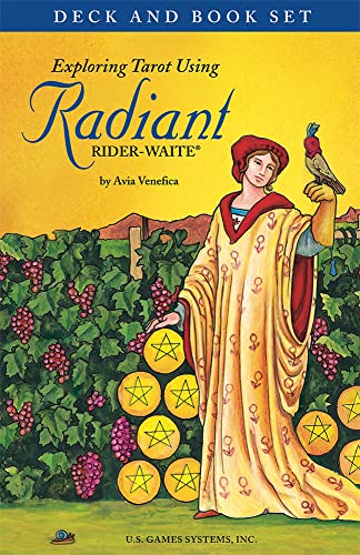 Exploring Tarot Using Radiant Rider-Waite(r) Deck & Book Set: Beginner-Friendly Starter Set, Complete 78-Card Radiant Rider-Waite(r) Tarot Deck, 272-P - Other