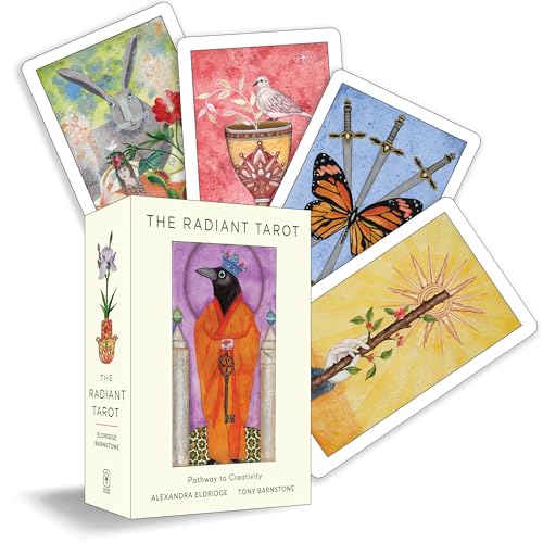 The Radiant Tarot: Pathway to Creativity (78 Cards, Full-Color Guide Book, Deluxe Keepsake Box) - Other