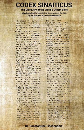 Codex Sinaiticus: The Discovery of the World's Oldest Bible - Paperback
