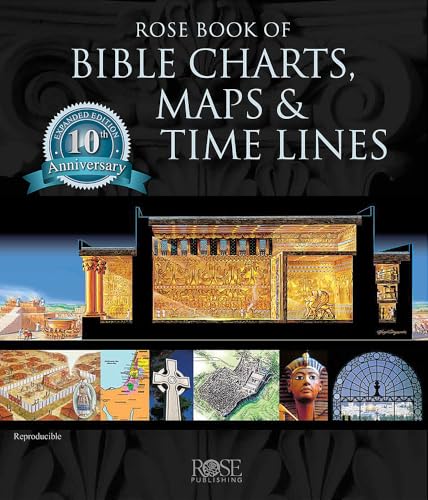 Rose Book of Bible Charts, Maps and Time Lines - Hardcover