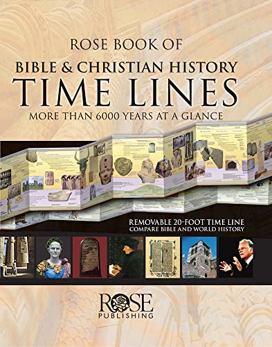 Rose Book of Bible and Christian History Time Lines: More Than 6000 Years at a Glance - Hardcover